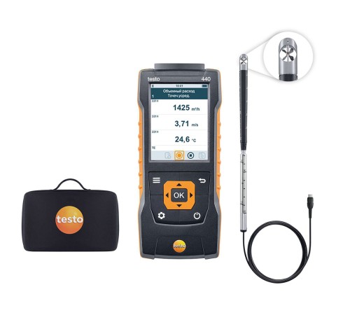 Комплект с крыльчаткой 16 мм - testo 440 Комплект с крыльчаткой 16 мм - testo 440