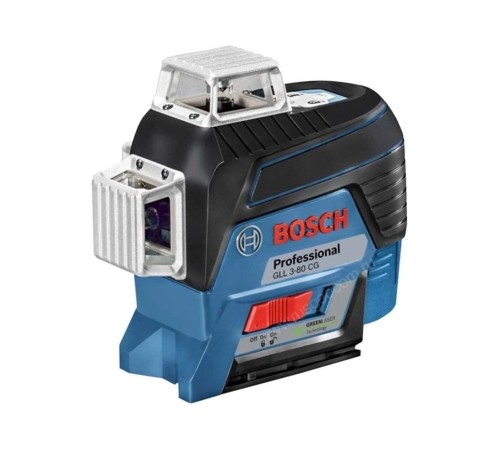 Лазерный уровень Bosch GLL 3-80 CG с калибровкой + BM 1 + GBA 12V + L-Boxx