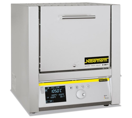 Печь муфельная профессиональная Nabertherm L 3/12/B410 с откидной дверью, 1200°С Печь муфельная профессиональная Nabertherm L 3/12/B410 с откидной дверью, 1200°С