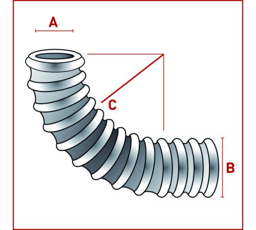 Гофрированный шланг Bohlender O 4.3 х 6.8 мм, PFA (Артикул S 1820-01 )