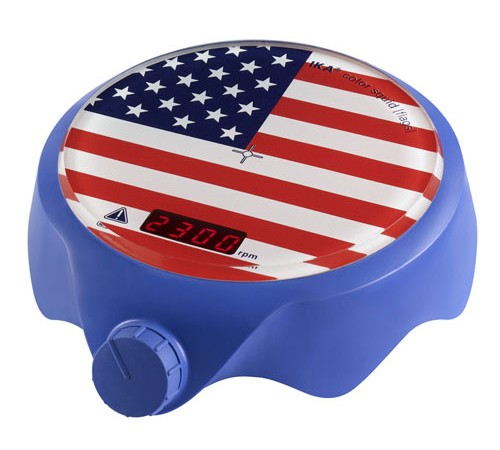 Мешалка магнитная IKA color squid Stars and Stripes без подогрева (Артикул 0004175100)