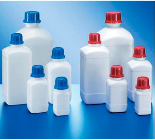 Бутыль Kautex узкогорлая 250 мл, HDPE, квадратная, Ø 32 мм, белый цвет, без крышки Бутыль Kautex узкогорлая 250 мл, HDPE, квадратная, Ø 32 мм, белый цвет, без крышки