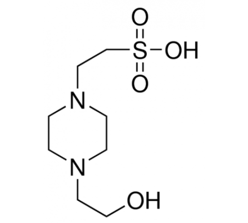 N-2-гидроксиэтилпиперазин-N'-2-этансульфоновая кислота (HEPES, Free Acid), Buffer grade, AppliChem, 100 г
