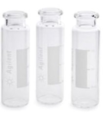 Виалы под обжимную крышку Vial, HS, crimp, RB, 20ml, clr, cert, 100PK, 5183-4474 Agilent