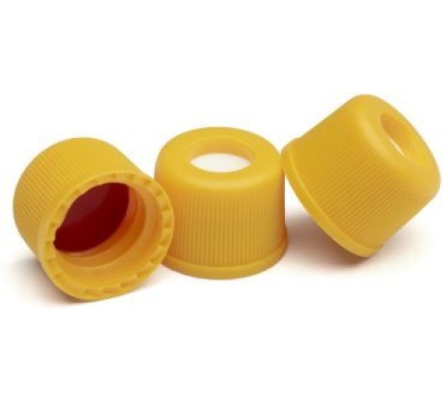 Крышки винтовые с надрез. Септой винтовой колпачок 8мм с разрезом PTFE / sil 100pk, 8010-0142 Agilent